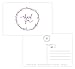 One Jade Lane - Floral Medley, Thank You Cards (Self-Mailer) Postcards 