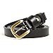 Set of 2 Women's Adjustable Skinny Genuine Leather Casual Belts for Women By HBY