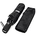 Automatic Travel Umbrella with Auto Open Close (Black)