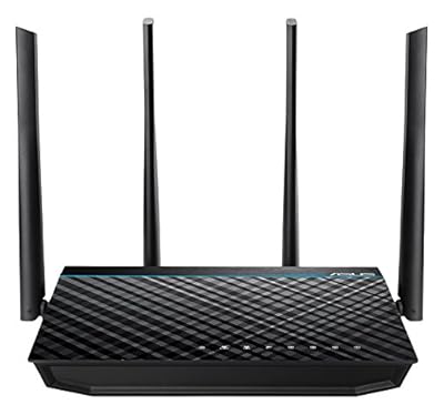 ASUS Dual-Band 2x2 AC1300 Super-Fast WiFi 4-Port Gigabit Router with MU-MIMO and USB 3.0 (RT-ACRH13)