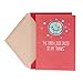 Hallmark Valentine's Day Card for Kids with Removable Magnet (Smiling Earth)