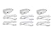 3 Pack Original Samsung Fast Charging Adapter Travel Charger + (2) 5 Foot Micro USB Data Cables - White (Renewed)