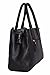 Kenneth Cole Reaction KN1860 Triple Entry Harriet Satchel Handbag (BLACK)