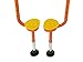 Flybar Maverick Walking Stilts For Kids (Small) - Adjustable Height - For Ages 5 & Up, Up to 190 Pounds (Orange Streak)