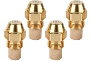 Yuqutum 4 Pcs Hydro Hot 0.35 Gallon 60 Degree Fuel Nozzle, Replacement for Danfoss 030F6103 Fuel Nozzle, Aqua HOT High Pressu
