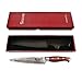 Sedge Slicing Knife - Japanese Damascus AUS-10V High Carbon Steel - Pro Brisket Meat Carving Knife 8 Inch - with Non-Slip Ergonomic G10 Handle with Case - SD-S Series