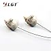 Cartoon Earphones 3D Cute Animal Unicorn Earbuds Best Headphones suitable to Remote and Mic for Apple Samsung HTC Android smartphones Tablets hands-free/in-ear style earbuds of Electronics Wired 3.5mm