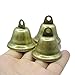 40 Pieces Vintage Bell Bronze Bell Windchime Bells Witch Bells Jingle Bells Brass Bells Christmas Bells for Crafts 1.5 Inch Bell for Dog Training Housebreaking Wedding Wind Chimes Christmas Decoration