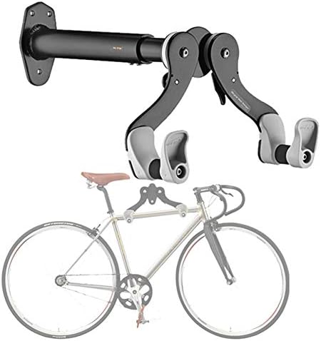 自転車用ウォールラック多機能安全フック回転自転車ホルダー壁掛け自転車ラックホルダー調整