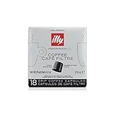 illy Dark Roasted Coffee iper Drip Capsules, 18 Ct