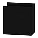 Pioneer T-811CBFBK 8 1/2 Inch by 11 Inch 3-Ring Fabric Frame Cover Memory Binder, Deep Black