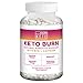 Kiss My Keto Burn Capsules – 180 Veggie Caps, Exogenous Ketones Capsules with BHB Salts as Ketones for Appetite Support w/Caffeine, Apple Cider Vinegar, L-Carnitine, CLA, Garcinia Cambogia