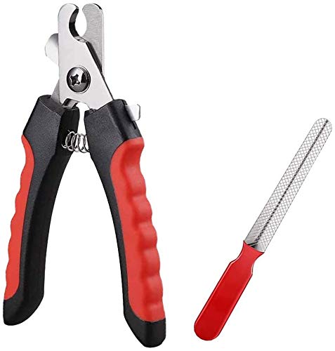 Takit Dog Nail Clippers Safety Limit Nail Clippers - Nail File Included