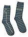 Out of Print Unisex Library Card Socks Large Grey