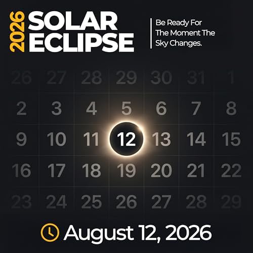 Occhiali da sole per eclissi solare approvati AAS 2024 (confezione da 10) Occhiali da sole sicuri certificati CE e ISO per vedere direttamente il sole Include guida aggiuntiva Confezione