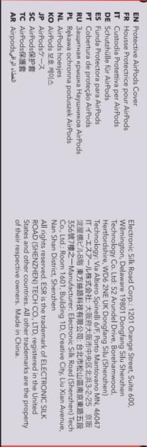 ESR for AirPods 4 Case, Compatible with Apple