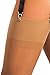sofsy Tan Lingerie Stockings | Sheer Thigh High Stockings | Nylons for Women - Tan M [Made in Italy]