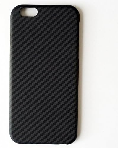 100% Carbon Kevlar iPhone 6 / 6S Plus / iPhone 7 / 7 Plus Hard Shell Cell Phone Case by Time Attack Carbon (Grey iPhone 6 / 6S)