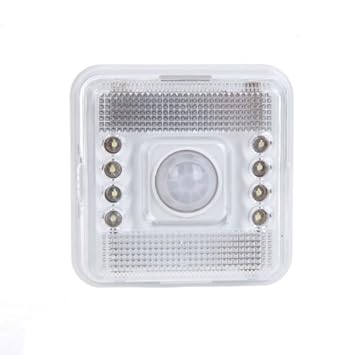 Amazon.com: docooler 8 LED lámpara de luz PIR sensor ...