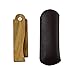Onedor Handmade 100% Natural Green Sandalwood Fine Tooth Wooden Comb for Men Hair, Beard, and Mustache Styling Pocket Comb With Leather Case (Folding)