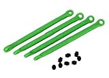 Traxxas 7138G Green Front and Rear Toe Links with Hollow Balls (set of 4)