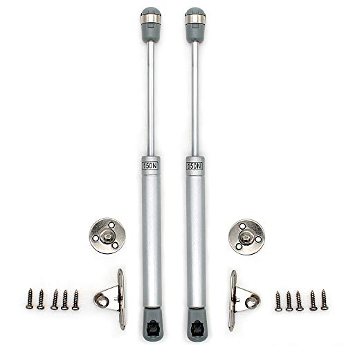 [2 Pack] Gas Spring, 150N/33lb/15KG, Gas Strut, Gas Shocks, Soft Close