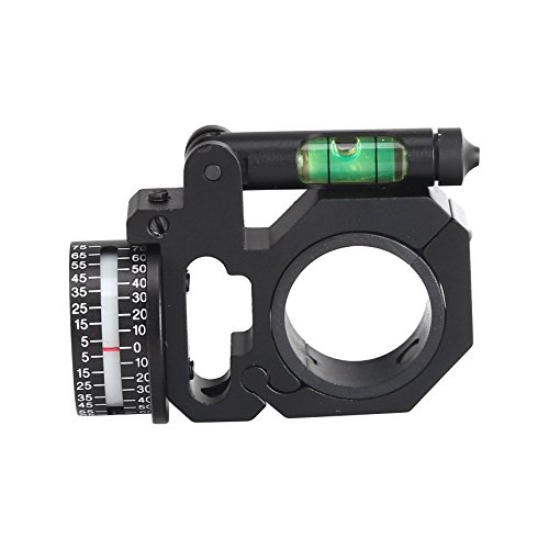 ohhunt High Accuracy Angle Cosine Indicator Kit and Bubble Level Fit 1 inch 30mm Tube Rifle Scope Mounts light weight made of aluminum