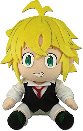 The Seven Deadly Sins Meliodas Sitting Post Plush 7'