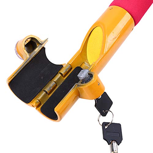 Ocamo Automotive Locking Device Anti Lock Steering Wheel Lock Car Van Vehicle Security - Thumbnail 3