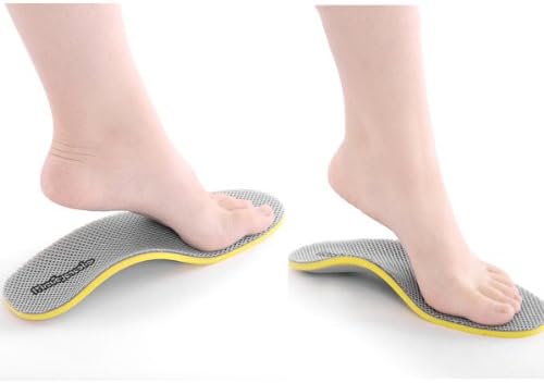 Cool Breathable Corrective Arch Support Shoe Insoles for Flatfoot-Pain Relief (Male)