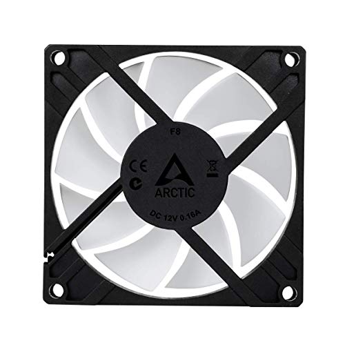 ARCTIC-F8--80-mm-Ventilador-de-Caja-para-CPU-Motor-Muy-Silencioso-Computadora-2000-RPM--GrisBlanco