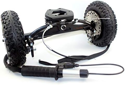 l faster Mountainboarding Skateboard Trucks Camion d'embarquement Tout-Terrain avec système de freinage Tout-Terrain Longboard Skateboard Longboard