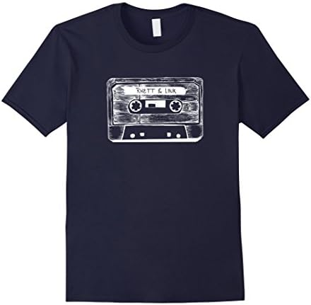 Mens Rhett &amp; Link Cassette Tee Large Navy