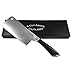 Fomei Fomei-G48 Cutlery Cleaver for Meat and Vegetables Chop, Butcher at Home Like A Professional, Safe and Comfortable Handle Can Not Come Loose, 7 Inch Stainless St, Medium, Stainless Steel