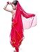 Astage Girls Oriental Belly Dance Sets Costumes All accessories Hotpink M(Fits 6-8 Years)