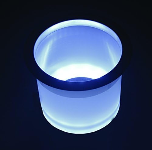 T-H Marine LED-LCH-W-DP Led Lighted Drink Holder W/