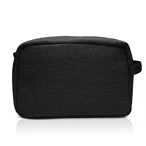Toiletry Bag for Men and Women Travel Bag Mens Dopp Kit Womens Make-up Bag Cosmetic Water-resistant Organizer for Toiletries, Black 2 Toiletry Bag for Men and Women Travel Bag Mens Dopp Kit Womens Make-up Bag Cosmetic Water-resistant Organizer for Toiletries, Black