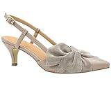 Greatonu Women Shoes Kitten Heels Slingback Dress Pumps