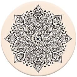 Smart Phone Expanding Stand and Grip, POPPERS Expanding Stand Holder Universal Finger Holder With Anti-fall Phone Air Sac Smartphone Desk Stand Grip (Chakra)