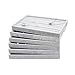 STYLIFING Ring Tray 7 Slots Stud Earring Organizer Ring Storage Box Display for Multiple Rings Gifts for Women