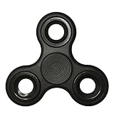 Afunti Fidget Spinners, EDC Spinners, Finger Toy Table Top Design, Relieve your Stress, Anxiety, and Boredom! Can spin up to 2-5 Min finger Fidget (Black)