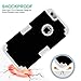 iPhone 6 Case 4.7, iPhone 6 Cases Hard Cover Shell TPU Rubber 2 Piece Ultra Slim Thin Bumper Covers Apple iPhone 6S Case Durable Protective Design Hybrid Defender Heavy Duty Shockproof (Black Grey)