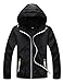 L-Asher Lasher Womens Lightweight Windbreaker UV Protect Coat Hooded Zip Up Sport Jacket
