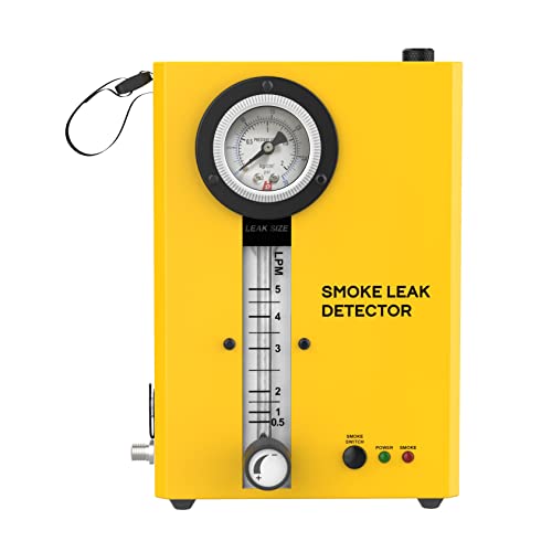 Smoke Leak Detector,Automotive Smoke EVAP Leaks Testing Machine, Portable Pipes Fuel Leakage