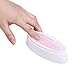 Anself French Nail Dip Container Dipping Powder Tray French Nail Smile Line Molding Mould Finger Guide