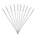 Drinking Straw Brush Set, AIEVE 10 Pack 8 inch Stainless Steel Drinking Straw Cleaning Brushes Set Tube Brush Pipe Brush Reusable Cleaner Brush Long Nylon Bristles for Straws and Bottles