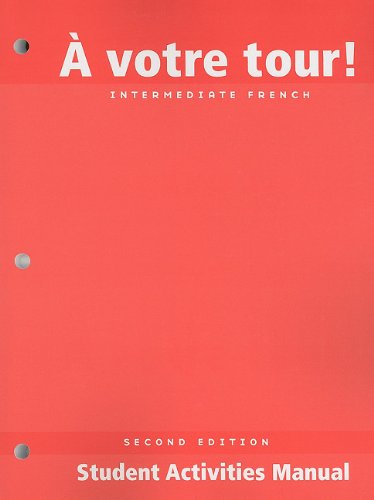 Download Votre Tour Student Activities Manual Book Jean Paul Valette Pdf Emovblephil