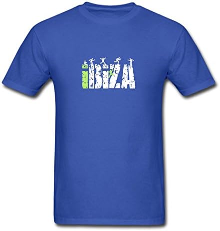 EivonTS 2015 FashionCheap Men's Ibiza Countires T-Shirts royal blue XX-Large