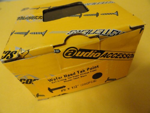 200 Pieces #8 x 1/2 Wafer Head Self Drilling Tapping Screw ...