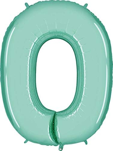 Grabo Number 0 Superloon Single Pack, Length- 40 Inch, Colour- Pastel Blue